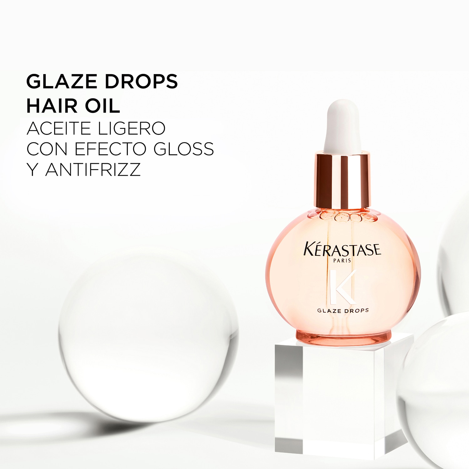 GLOSS ABSOLU ACEITE CAPILAR LIGERO QUE APORTA GLOSS GLOSS ABSOLU GLAZE DROPS (ACEITE CAPILAR)